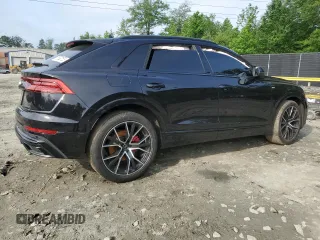 2019 Audi Q8 Prestige z VIN WA1FVAF12KD010469, wystawiony jako Copart lot #56690155 z przebiegiem 92 033 mil mil oraz Szkoda całkowita • Salvage title. Historia ofert i sprzedaży dostępna na DreamBid. Obrazek 3.