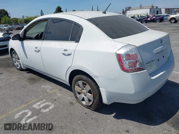 2008 Nissan Sentra S with VIN 3N1AB61E08L641372, listed as a IAAI auction lot 42100424 with 126,653 mi miles and . Bid and sale history available at DreamBid. Image 3.