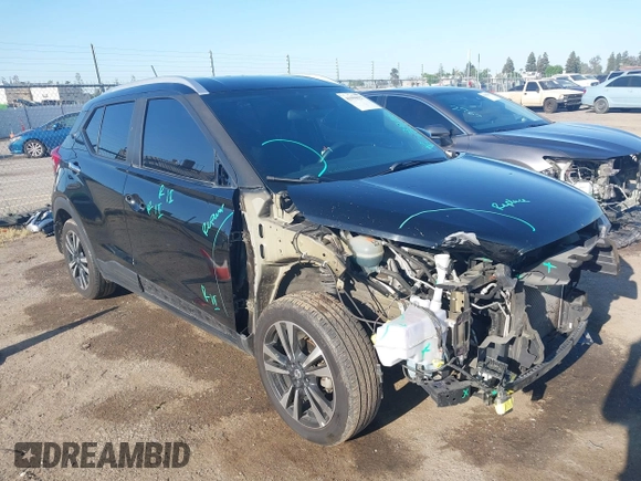 2019 Nissan Kicks S with VIN 3N1CP5CU5KL506114, listed as a IAAI auction lot 41999927 with 80,576 mi miles and . Bid and sale history available at carsss.com. Image 1.