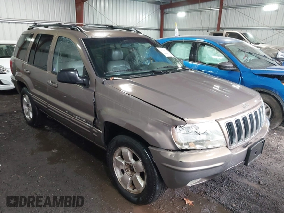 2001 Jeep Grand Cherokee Limited with VIN 1J4GW58N51C581743, listed as a IAAI auction lot 41768215 with 195,862 mi miles. Bid and sale history available at carsss.com. Image 1.