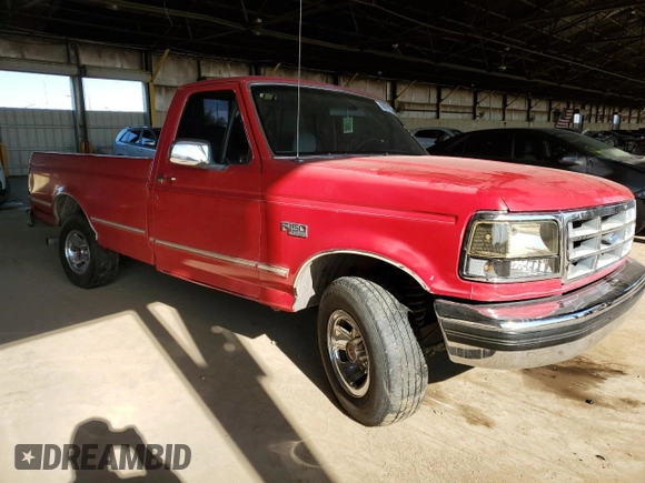 1994 Ford F-150 with VIN 1FTEF15H4RLA28016, listed as a Copart auction lot 50079275 with 257,156 mi miles and Salvage Title. Bid and sale history available at carsss.com. Image 4.