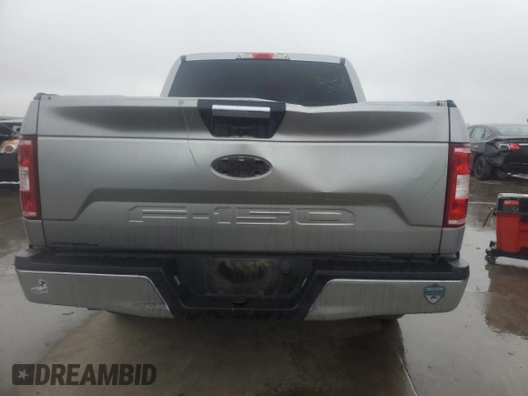 2020 Ford F-150 XL with VIN 1FTEW1C5XLKD27922, listed as a Copart auction lot 44441255 with 106,792 mi miles and Salvage Title. Bid and sale history available at carsss.com. Image 6.