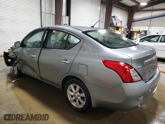 2012 Nissan Versa SL with VIN 3N1CN7AP6CL891747, listed as a Copart auction lot 48456005 with 91,525 mi miles and Salvage Title. Bid and sale history available at carsss.com. Image 2.