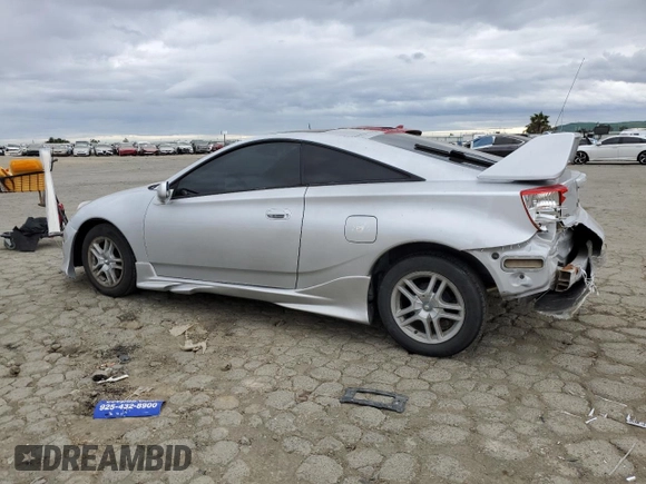 2001 Toyota Celica GT with VIN JTDDR32T510101181, listed as a Copart auction lot 48934235 with 168,001 mi miles and Salvage Title. Bid and sale history available at carsss.com. Image 2.