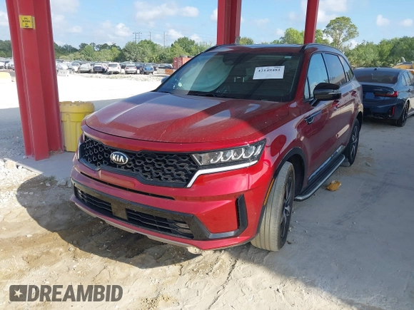 2021 Kia Sorento EX z VIN 5XYRH4LF8MG035215, wystawiony jako IAAI lot #42149481 z przebiegiem 39 408 mil mil oraz . Historia ofert i sprzedaży dostępna na DreamBid. Obrazek 17.