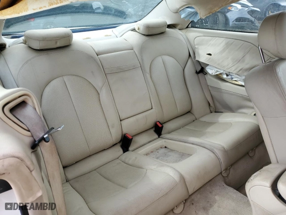 2003 Mercedes-Benz CLK-Class 3.2L with VIN WDBTJ65J93F042522, listed as a Copart auction lot 49341725 with 217,646 mi miles and Salvage Title. Bid and sale history available at carsss.com. Image 10.