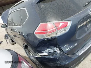 2016 Nissan Rogue S with VIN KNMAT2MT0GP637970, listed as a IAAI auction lot 41823757 with 128,657 mi miles and . Bid and sale history available at DreamBid. Image 3.
