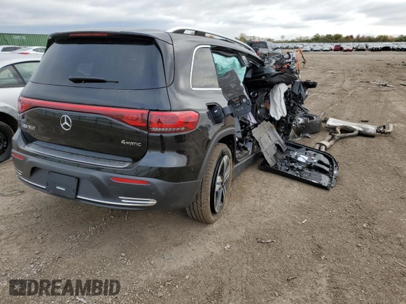 2022 Mercedes-Benz EQB 350 z VIN W1N9M1DB6NN011455, wystawiony jako Copart lot #63760902 z przebiegiem Nie podano mil oraz . Historia ofert i sprzedaży dostępna na DreamBid. Obrazek 4.