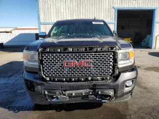 2015 GMC Sierra 2500HD available WiFi Denali with VIN 1GT120E81FF636011, listed as a Copart auction lot 46609505 with 108,242 mi miles and Salvage Title. Bid and sale history available at carsss.com. Image 5.