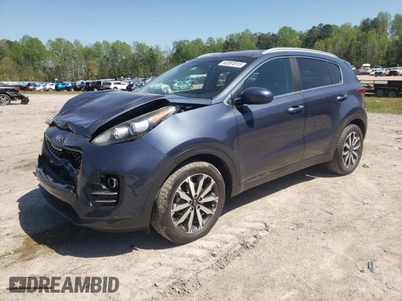 2017 Kia Sportage EX with VIN KNDPN3AC7H7233628, listed as a Copart auction lot 53381815 with 123,048 mi miles and Clean Title. Bid and sale history available at carsss.com. Image 1.
