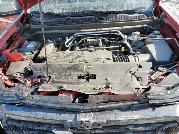 2023 Chevrolet Colorado 2WD LT with VIN 1GCGSCEC6P1241711, listed as a Copart auction lot 74743604 with 19,535 mi miles and Salvage Title. Bid and sale history available at carsss.com. Image 13.