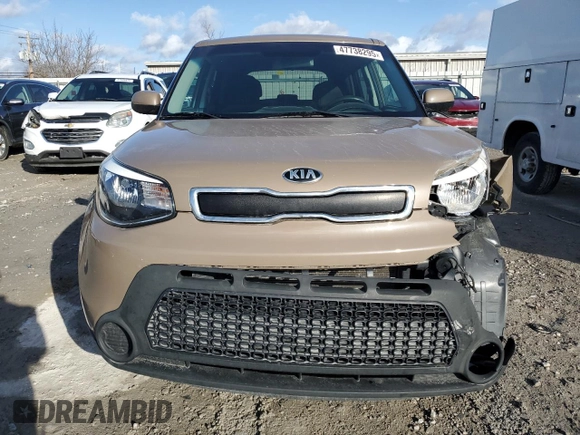 2016 Kia Soul with VIN KNDJN2A21G7294690, listed as a Copart auction lot 47738295 with 67,672 mi miles and Non Repairable. Bid and sale history available at DreamBid. Image 5.