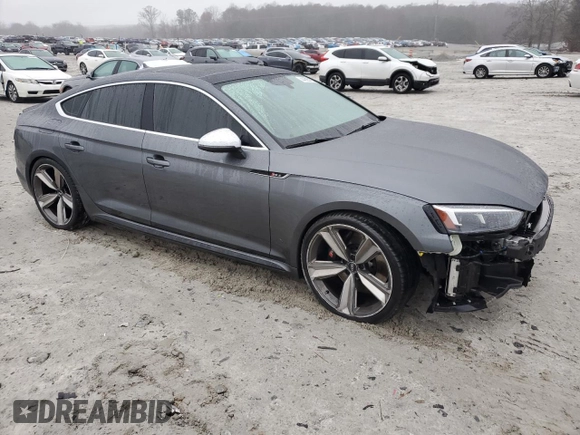 2019 Audi RS 5 Sportback z VIN WUACWCF5XKA903742, wystawiony jako Copart lot #44325775 z przebiegiem 47 180 mil mil oraz Szkody całkowita. Historia ofert i sprzedaży dostępna na DreamBid. Obrazek 4.
