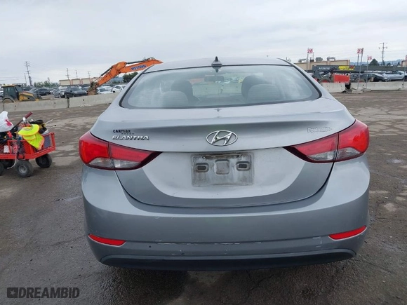2016 Hyundai Elantra SE with VIN 5NPDH4AE7GH698213, listed as a IAAI auction lot 41775902 with 153,375 mi miles. Bid and sale history available at carsss.com. Image 16.