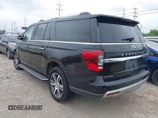 2023 Ford Expedition Max Limited with VIN 1FMJK1K83PEA54196, listed as a IAAI auction lot 42137457 with 54,701 mi miles and . Bid and sale history available at DreamBid. Image 3.