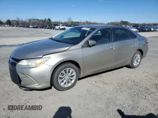 2016 Toyota Camry XLE with VIN 4T4BF1FK2GR551332, listed as a Copart auction lot 48118325 with 136,030 mi miles and Salvage Title. Bid and sale history available at DreamBid. Image 1.