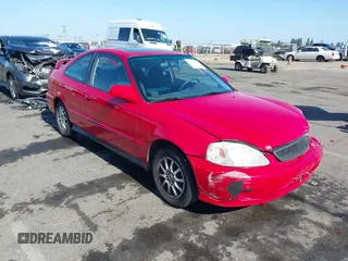 1999 Honda Civic EX z VIN 1HGEJ8245XL069360, wystawiony jako IAAI lot #42488776 z przebiegiem 203 628 mil mil oraz . Historia ofert i sprzedaży dostępna na DreamBid. Obrazek 1.