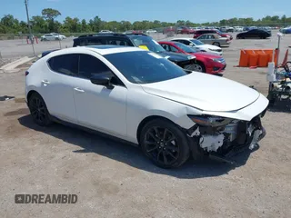 2023 Mazda 3 Premium Plus with VIN JM1BPBNY5P1603562, listed as a IAAI auction lot 42160455 with 24,271 mi miles and . Bid and sale history available at DreamBid. Image 1.