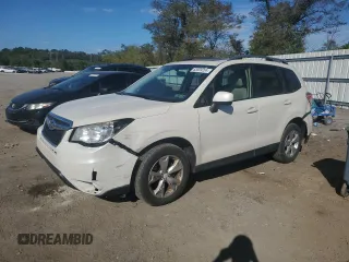 2015 Subaru Forester 2.5i Premium with VIN JF2SJADC7FH468657, listed as a Copart auction lot 68009204 with 136,058 mi miles and Salvage Title. Bid and sale history available at carsss.com. Image 1.