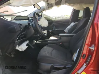 2017 Toyota Prius Two with VIN JTDKBRFUXH3054014, listed as a Copart auction lot 54104105 with 0 mi miles and Salvage Title. Bid and sale history available at carsss.com. Image 7.