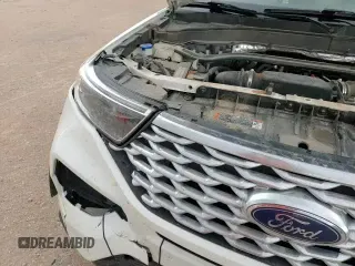 2020 Ford Explorer Platinum с VIN 1FM5K8HC0LGB35290, выставлен на аукционе Copart как лот 68460825 с пробегом 111 726 миль миль и Чистый • Clean title. История ставок и продаж доступна на DreamBid. Изображение 14.