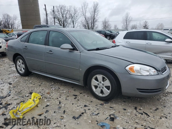 2009 Chevrolet Impala LT with VIN 2G1WT57K791194803, listed as a Copart auction lot 51442095 with 112,492 mi miles and Clean Title. Bid and sale history available at DreamBid. Image 4.