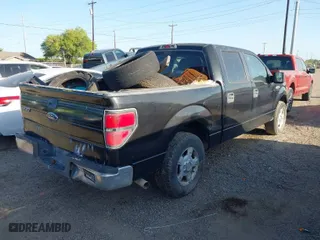 2010 Ford F-150 XL with VIN 1FTEW1C88AFD91697, listed as a IAAI auction lot 41890286 with 334,202 mi miles. Bid and sale history available at carsss.com. Image 4.