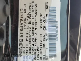 2014 Infiniti Q60 Coupe Journey with VIN JN1CV6EK9EM111600, listed as a Copart auction lot 53369215 with 83,108 mi miles and Salvage Title. Bid and sale history available at carsss.com. Image 12.