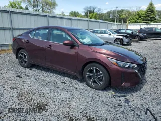 2024 Nissan Sentra SV with VIN 3N1AB8CV6RY318165, listed as a Copart auction lot 59402985 with 7,064 mi miles and Salvage title. Bid and sale history available at DreamBid. Image 4.