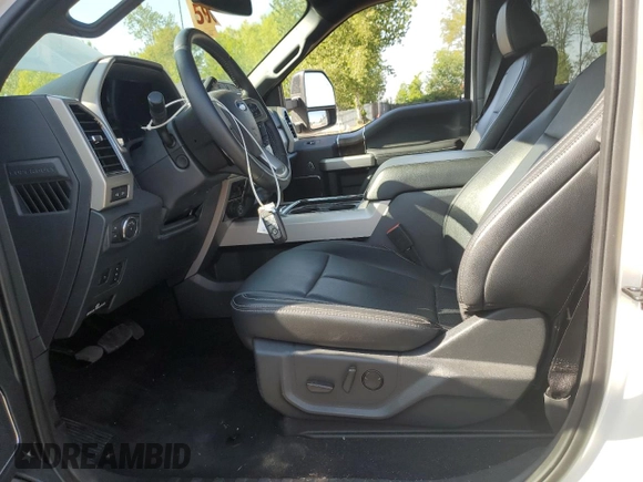 2022 Ford F-350 XL with VIN 1FT8W3BT2NEC89662, listed as a Copart auction lot 54242585 with 14,369 mi miles and Salvage title. Bid and sale history available at DreamBid. Image 7.