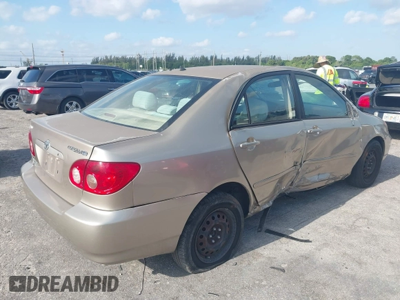 2007 Toyota Corolla CE with VIN 1NXBR32E27Z923684, listed as a IAAI auction lot 42103023 with 27,009 mi miles and . Bid and sale history available at DreamBid. Image 4.