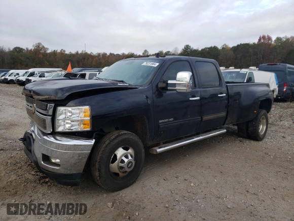 2013 Chevrolet Silverado 3500HD LTZ with VIN 1GC4K1C82DF156126, listed as a Copart auction lot 79231984 with 173,809 mi miles and Salvage Title. Bid and sale history available at carsss.com. Image 1.
