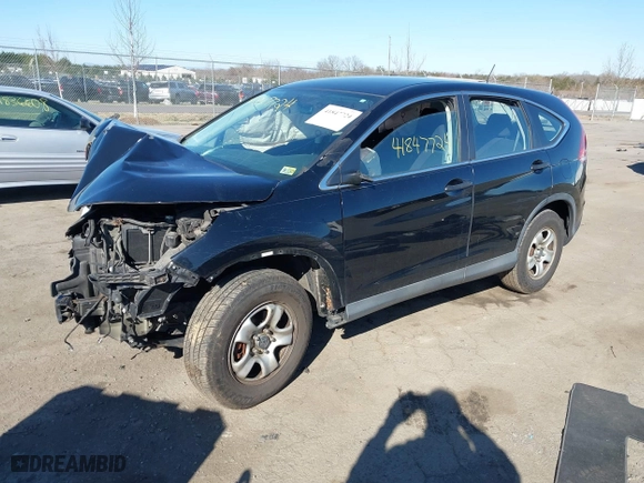2013 Honda CR-V LX with VIN 2HKRM4H33DH648765, listed as a IAAI auction lot 41847724 with 154,446 mi miles. Bid and sale history available at carsss.com. Image 18.