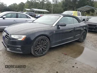 2015 Audi A5 Premium Plus z VIN WAUMFAFH8FN000775, wystawiony jako Copart lot #81108394 z przebiegiem 43 497 mil mil oraz Szkoda całkowita • Salvage title. Historia ofert i sprzedaży dostępna na DreamBid. Obrazek 1.