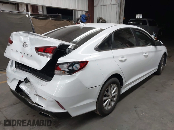 2018 Hyundai Sonata SE with VIN 5NPE24AF9JH698963, listed as a IAAI auction lot 42107412 with 107,047 mi miles and . Bid and sale history available at carsss.com. Image 4.