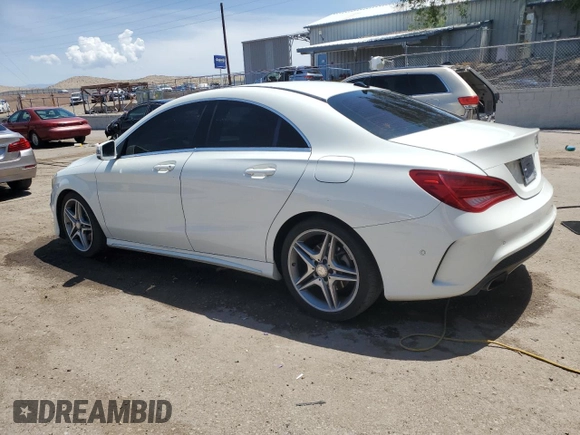 2014 Mercedes-Benz CLA 250 z VIN WDDSJ4EB3EN036255, wystawiony jako Copart lot #58568995 z przebiegiem 113 781 mil mil oraz Szkoda całkowita • Salvage title. Historia ofert i sprzedaży dostępna na DreamBid. Obrazek 2.