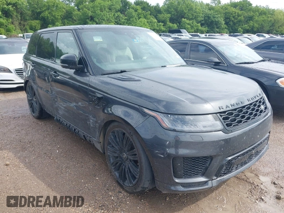 2021 Land Rover Range Rover Sport Autobiography with VIN SALWV2SEXMA768223, listed as a IAAI auction lot 42086913 with 1 mi miles. Bid and sale history available at carsss.com. Image 1.