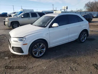 2018 Audi Q3 Premium with VIN WA1ECCFS3JR019477, listed as a Copart auction lot 42780003 with 51,923 mi miles. Bid and sale history available at carsss.com. Image 1.