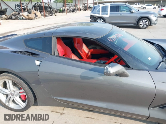 2015 Chevrolet Corvette 3LT with VIN 1G1YF2D76F5116733, listed as a IAAI auction lot 42252846 with 54,870 mi miles and . Bid and sale history available at DreamBid. Image 18.
