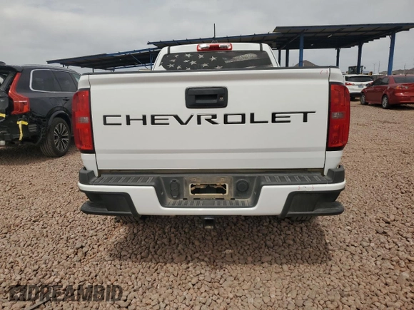 2021 Chevrolet Colorado 2WD LT with VIN 1GCHSCEA7M1294206, listed as a Copart auction lot 50722845 with 73,565 mi miles and Salvage Title. Bid and sale history available at carsss.com. Image 6.
