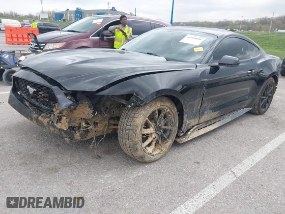 2017 Ford Mustang V6 with VIN 1FA6P8AM8H5280924, listed as a IAAI auction lot 41938096 with 167,622 mi miles and . Bid and sale history available at DreamBid. Image 18.