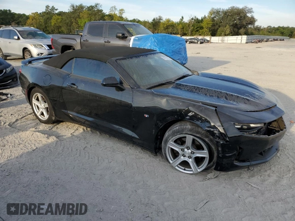2019 Chevrolet Camaro 1LT with VIN 1G1FB3DS0K0120684, listed as a Copart auction lot 50295055 with 71,561 mi miles and Salvage Title. Bid and sale history available at carsss.com. Image 4.