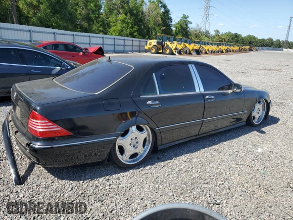 2006 Mercedes-Benz S 320/430/500 with VIN WDBNG70J26A479736, listed as a Copart auction lot 55303805 with 134,918 mi miles and Clean Title. Bid and sale history available at DreamBid. Image 3.