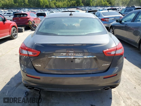 2019 Maserati Ghibli S Q4 GranLusso with VIN ZAM57YTL2K1309855, listed as a Copart auction lot 70747164 with 38,614 mi miles and Salvage Title. Bid and sale history available at carsss.com. Image 6.