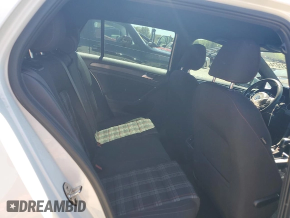 2020 Volkswagen Golf GTI S with VIN 3VW6T7AUXLM017267, listed as a Copart auction lot 58782074 with 42,181 mi miles and Salvage Title. Bid and sale history available at carsss.com. Image 10.