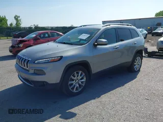 2016 Jeep Cherokee Limited z VIN 1C4PJMDB2GW244710, wystawiony jako IAAI lot #42548765 z przebiegiem 176 008 mil mil oraz . Historia ofert i sprzedaży dostępna na DreamBid. Obrazek 2.