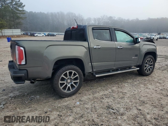 2018 GMC Canyon 4WD Denali with VIN 1GTG6EEN6J1187755, listed as a Copart auction lot 43703765 with 69,238 mi miles and Salvage Title. Bid and sale history available at carsss.com. Image 3.