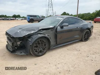 2019 Ford Mustang EcoBoost с VIN 1FA6P8TH8K5143490, выставлен на аукционе Copart как лот 57561905 с пробегом 126 460 миль миль и Списание • Salvage title. История ставок и продаж доступна на DreamBid. Изображение 1.