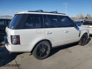 2012 Land Rover Range Rover HSE with VIN SALME1D45CA365478, listed as a Copart auction lot 88582985 with 177,195 mi miles and Clean Title. Bid and sale history available at carsss.com. Image 3.