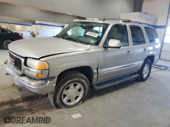 2004 GMC Yukon SLT with VIN 1GKEK13Z64J189869, listed as a Copart auction lot 44654655 with 233,602 mi miles and Salvage Title. Bid and sale history available at carsss.com. Image 1.